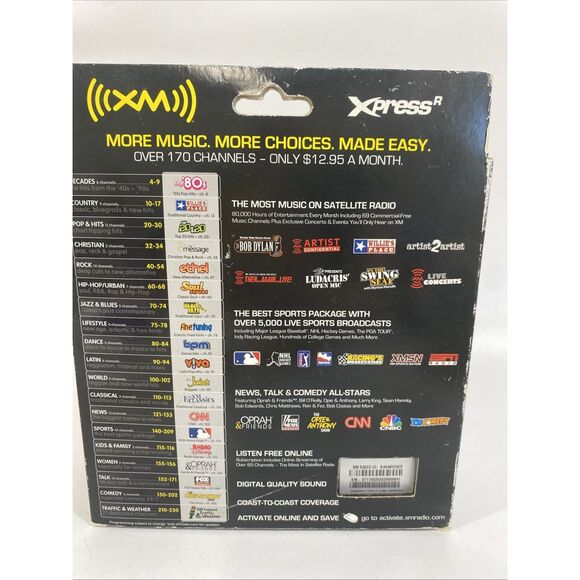 Audiovox XpressR XMCK20P For XM Car & Home Satellite Radio Receiver - Picture 2 of 7